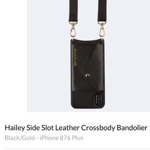 Phone 8/7/6 Plus HaileyLeather Crossbody Bandolier